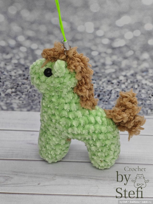 Простая лошадка — Вязаные игрушки и амигуруми: крючком (фото 3)