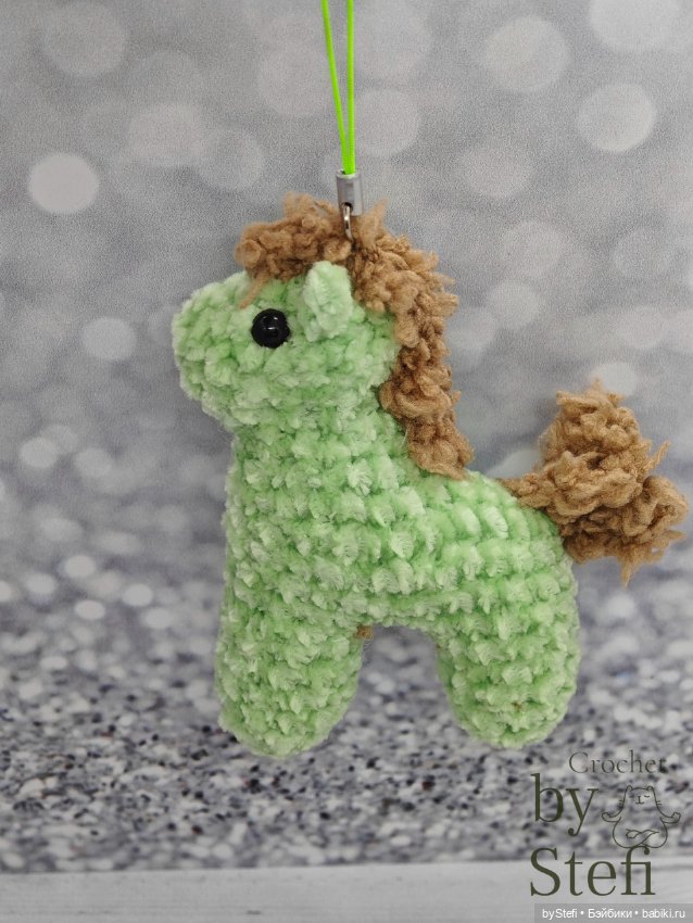 Простая лошадка — Вязаные игрушки и амигуруми: крючком (фото 5)