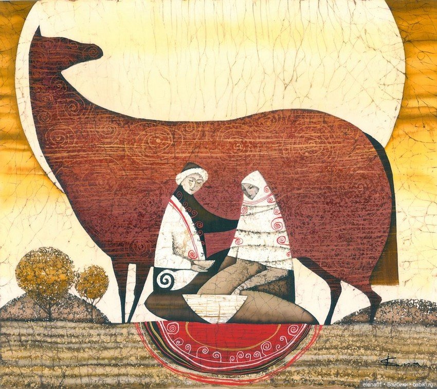 Юлия Исмамбетова и ее удивительный мир батика (фото 8)