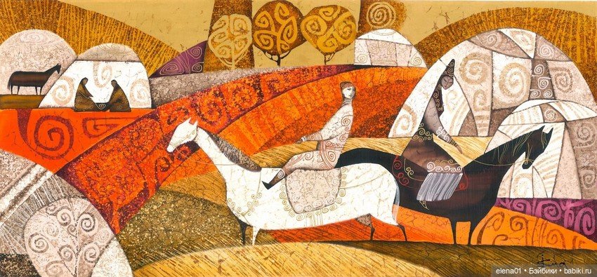 Юлия Исмамбетова и ее удивительный мир батика