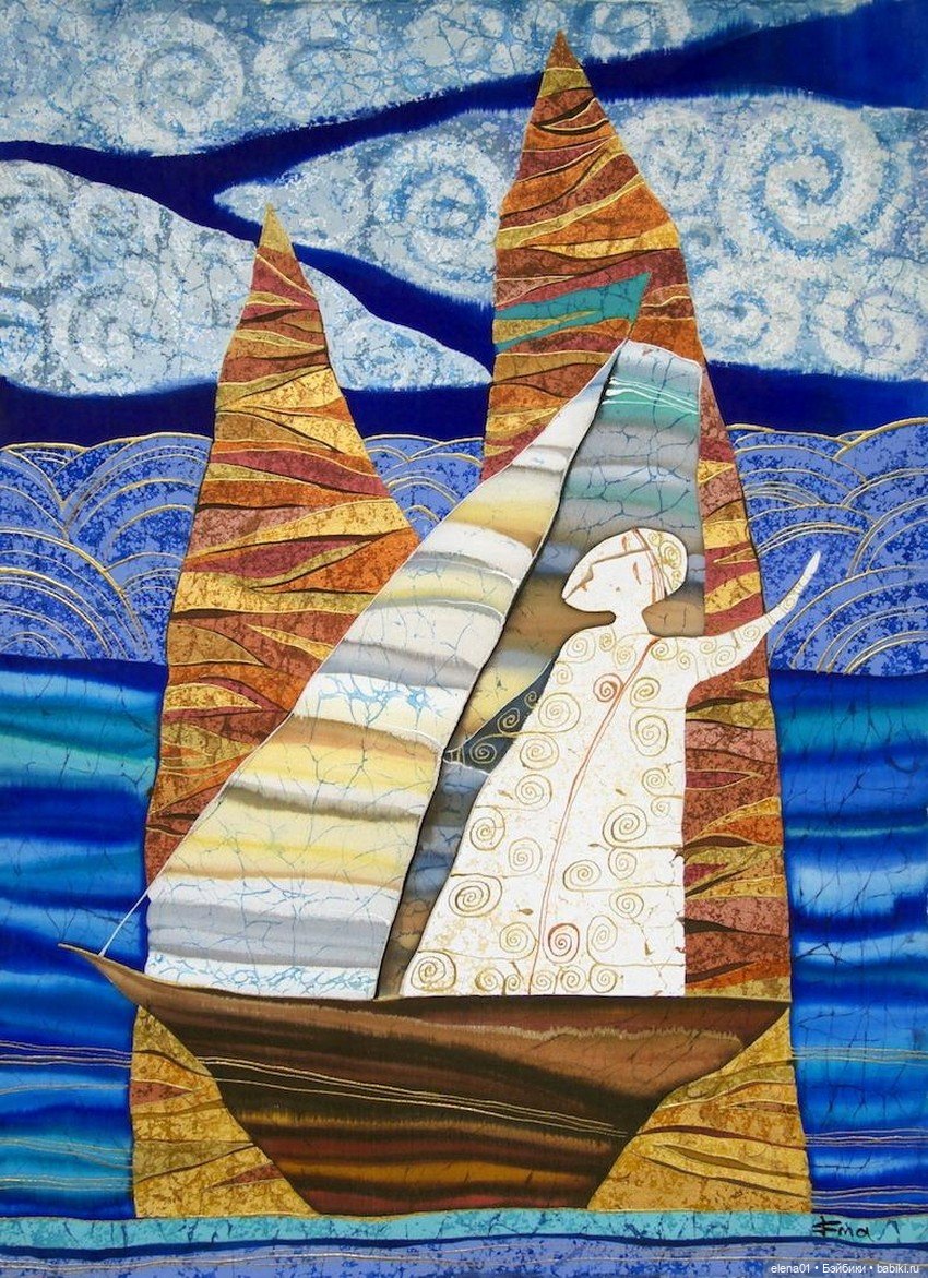 Юлия Исмамбетова и ее удивительный мир батика (фото 4)