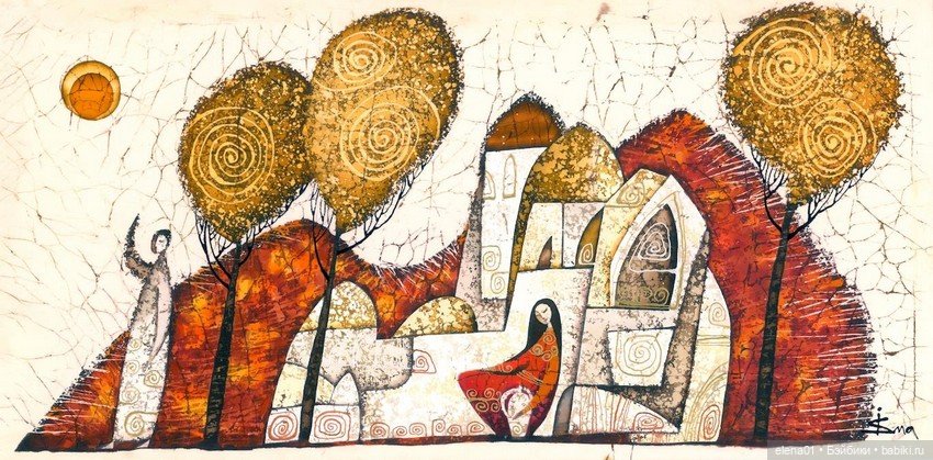 Юлия Исмамбетова и ее удивительный мир батика (фото 9)