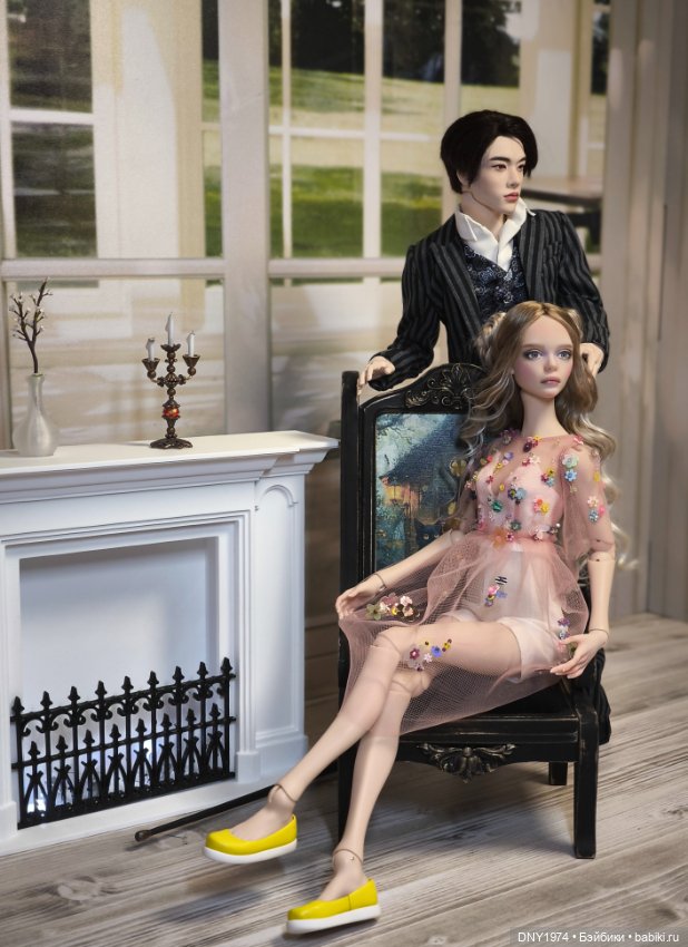 Покупки на Доллсток, часть 4, каминная