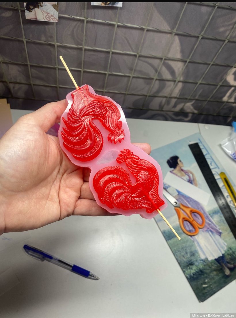 Петушок на палочке, или желанная елочная игрушка (фото 5)