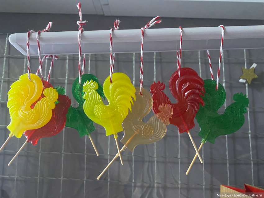 Петушок на палочке, или желанная елочная игрушка (фото 2)