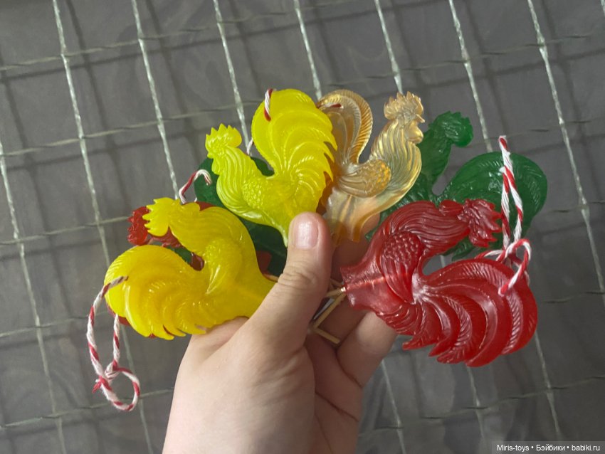 Петушок на палочке, или желанная елочная игрушка