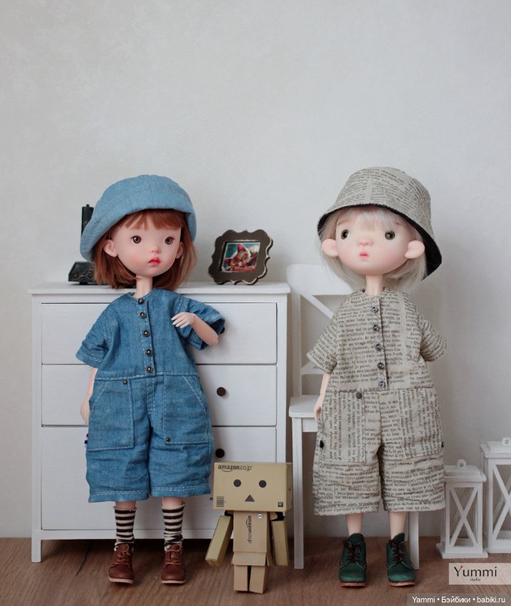 Мои гномы — Куклы Landoudou и Birdie: Дизайнерский винил