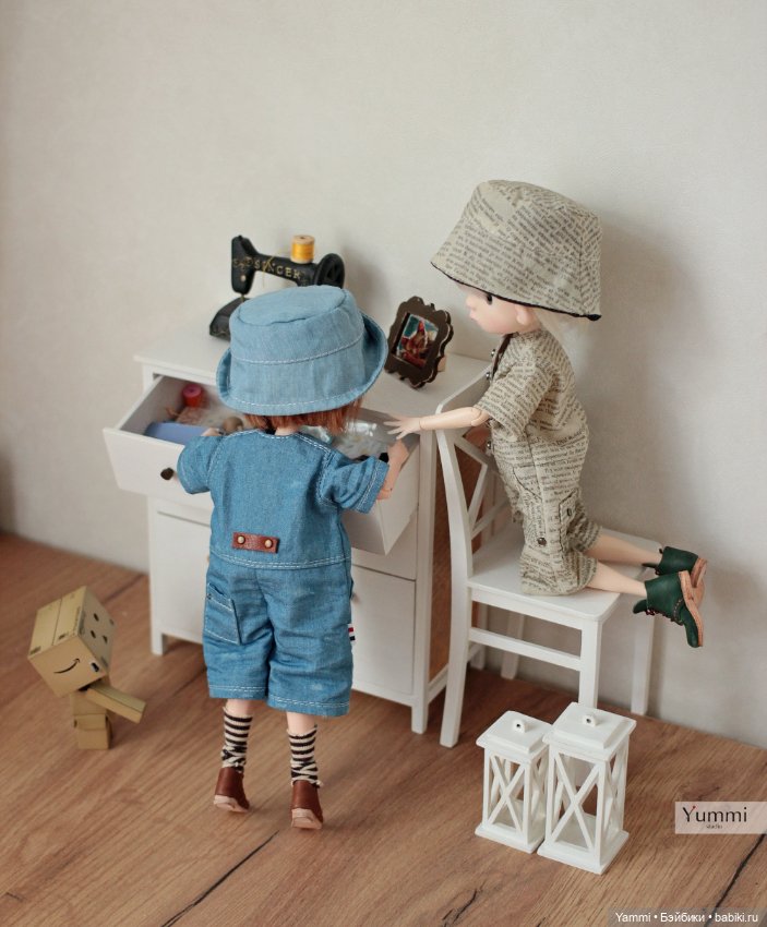 Мои гномы — Куклы Landoudou и Birdie: Дизайнерский винил