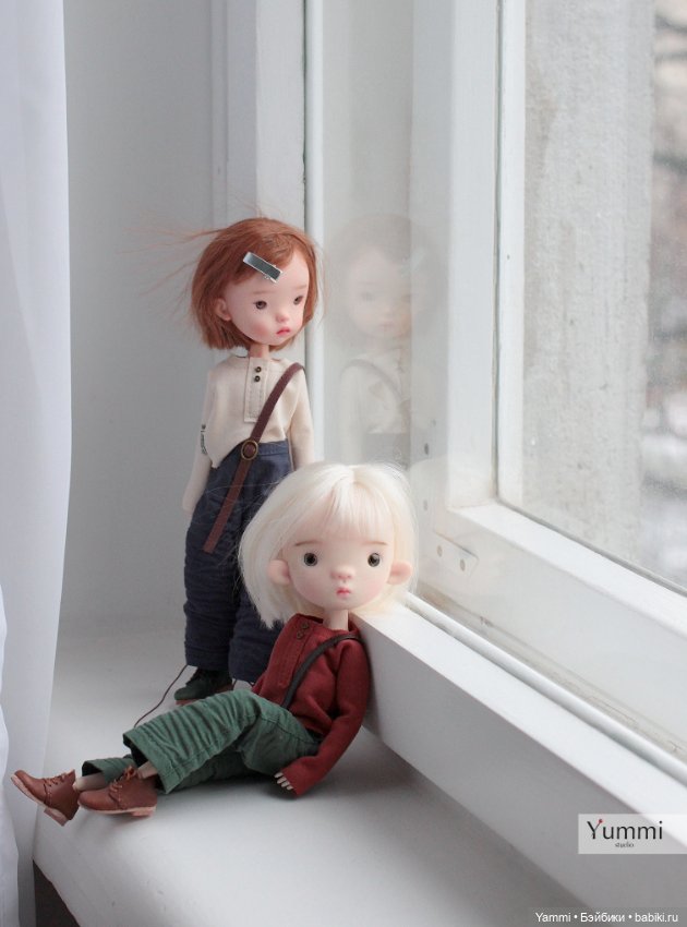 Мои гномы — Куклы Landoudou и Birdie: Дизайнерский винил