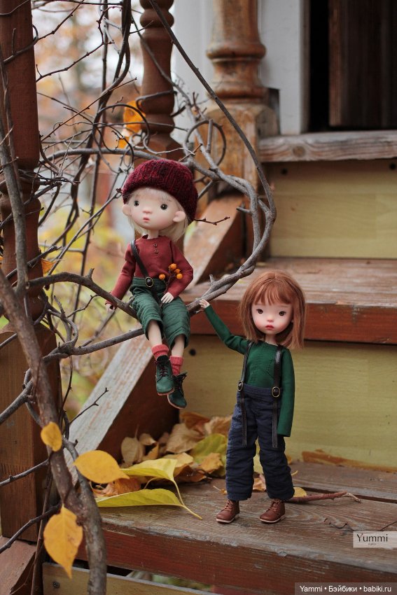 Мои гномы — Куклы Landoudou и Birdie: Дизайнерский винил (фото 4)
