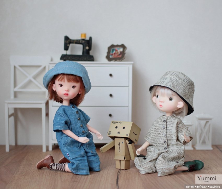 Мои гномы — Куклы Landoudou и Birdie: Дизайнерский винил