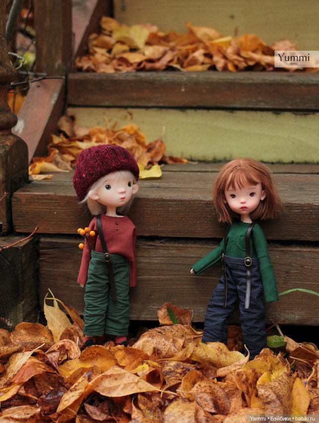 Мои гномы — Куклы Landoudou и Birdie: Дизайнерский винил (фото 5)