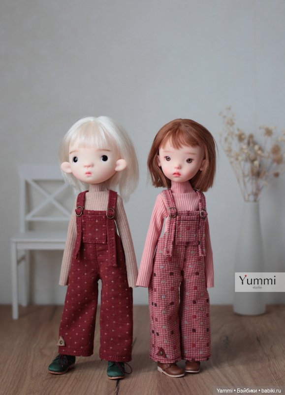 Мои гномы — Куклы Landoudou и Birdie: Дизайнерский винил