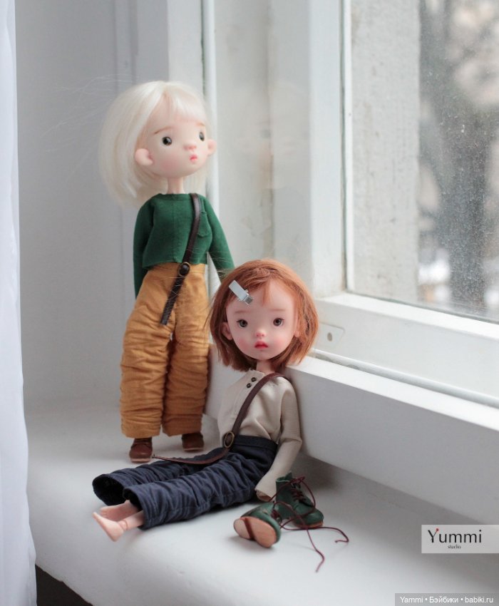 Мои гномы — Куклы Landoudou и Birdie: Дизайнерский винил