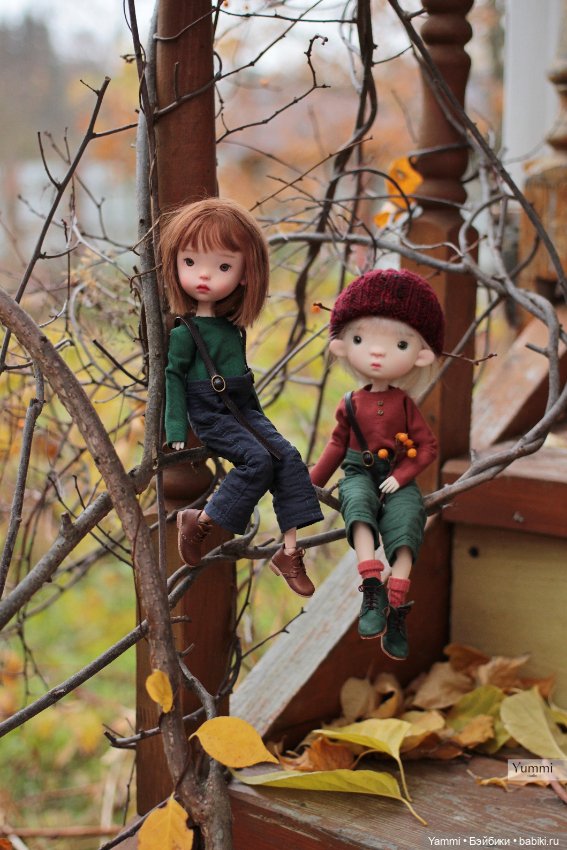 Мои гномы — Куклы Landoudou и Birdie: Дизайнерский винил (фото 3)
