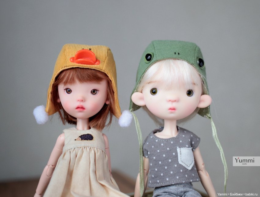 Мои гномы — Куклы Landoudou и Birdie: Дизайнерский винил