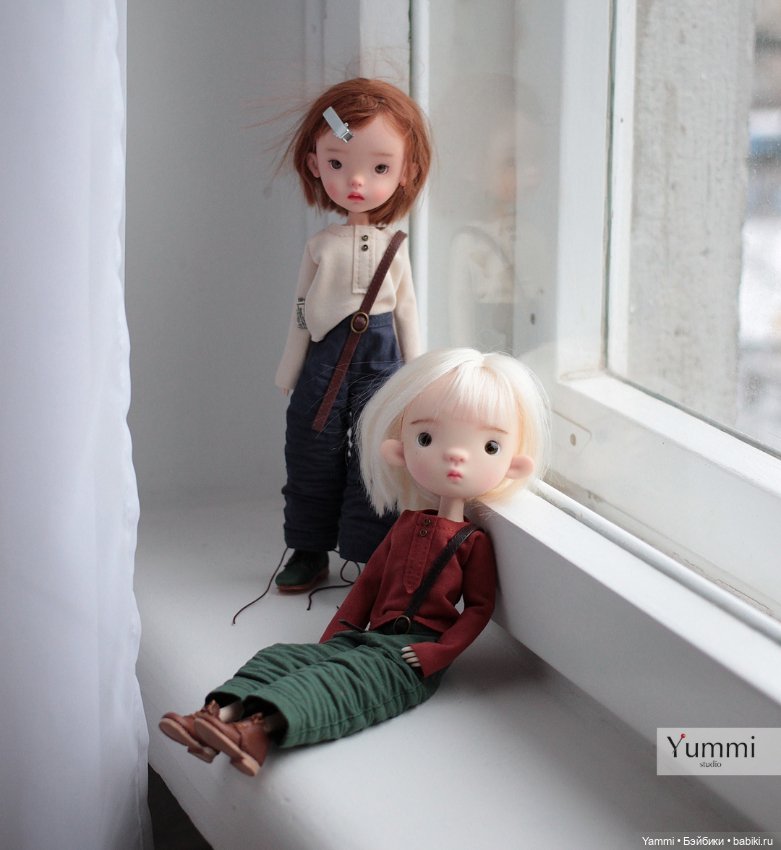 Мои гномы — Куклы Landoudou и Birdie: Дизайнерский винил