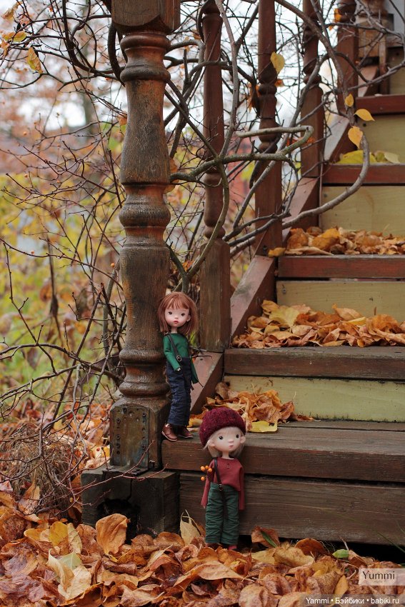 Мои гномы — Куклы Landoudou и Birdie: Дизайнерский винил (фото 2)