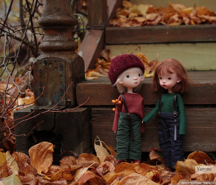 Мои гномы — Куклы Landoudou и Birdie: Дизайнерский винил (фото 7)