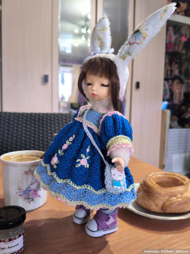 Зайка тедди-долл — Одежда и обувь для кукол своими руками: фото (фото 10)