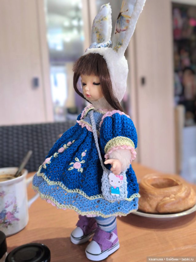 Зайка тедди-долл — Одежда и обувь для кукол своими руками: фото (фото 9)