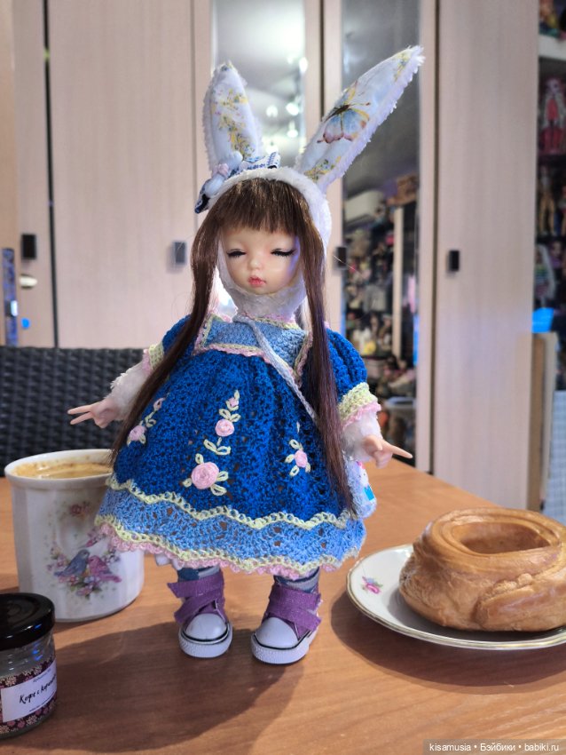 Зайка тедди-долл — Одежда и обувь для кукол своими руками: фото (фото 7)