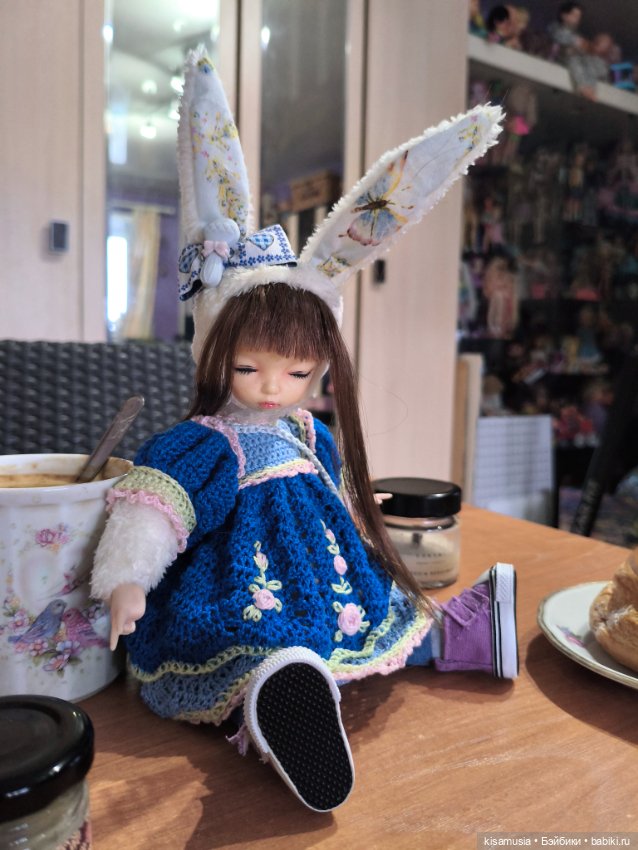 Зайка тедди-долл — Одежда и обувь для кукол своими руками: фото
