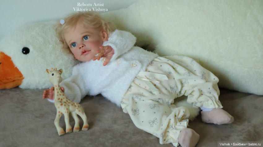 Макси...куколка реборн Виктории Вишни