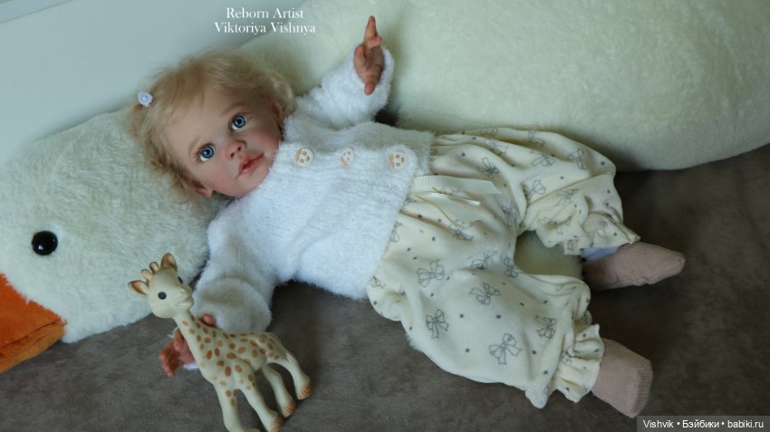 Макси...куколка реборн Виктории Вишни
