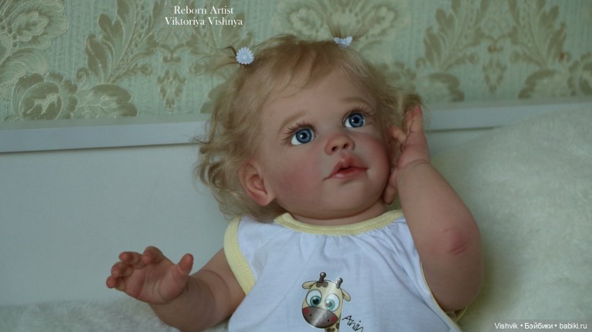 Макси...куколка реборн Виктории Вишни