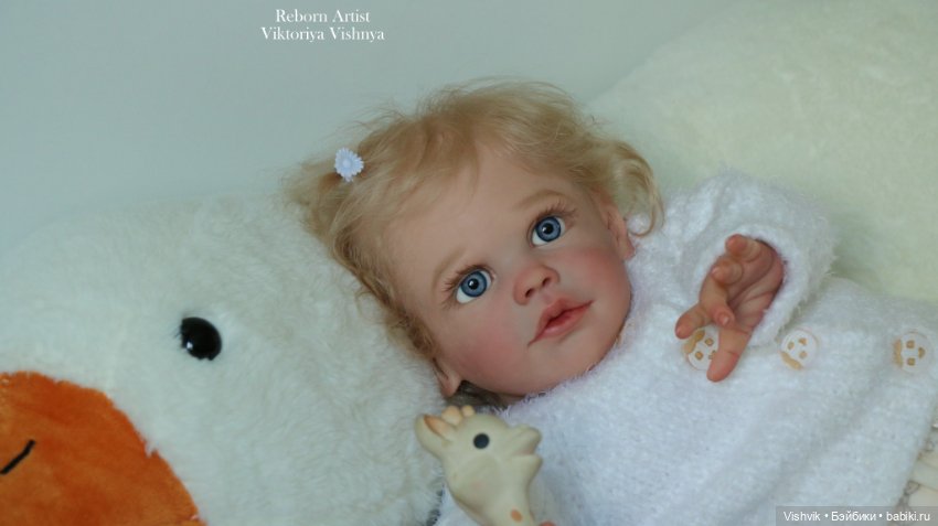 Макси...куколка реборн Виктории Вишни