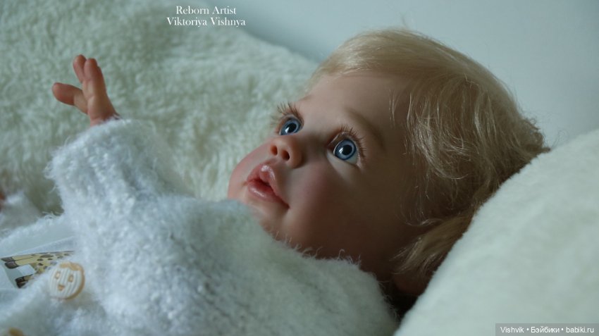 Макси...куколка реборн Виктории Вишни