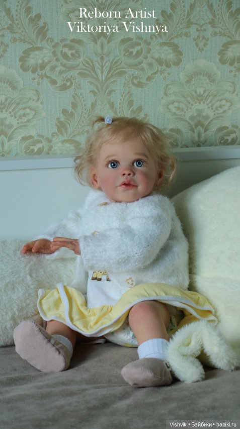 Макси...куколка реборн Виктории Вишни