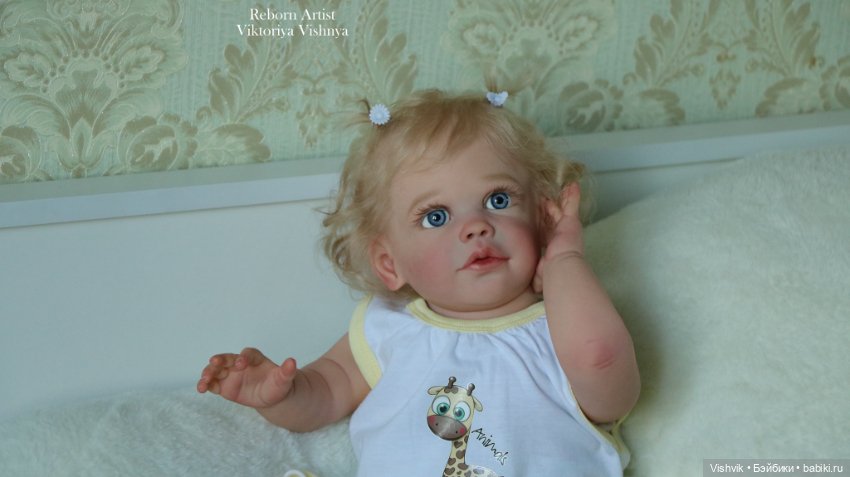 Макси...куколка реборн Виктории Вишни