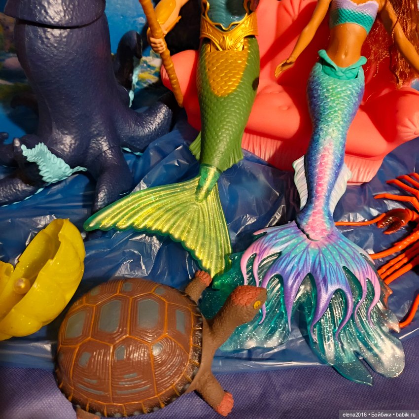 Подводная жизнь зимой — Куклы Disney Animators и Принцессы Диснея: Disney Store (фото 5)