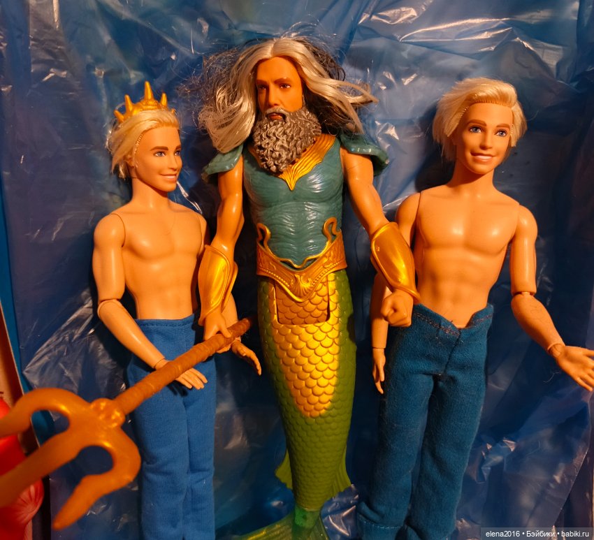 Тритон — Куклы Disney Animators и Принцессы Диснея: Disney Store (фото 5)
