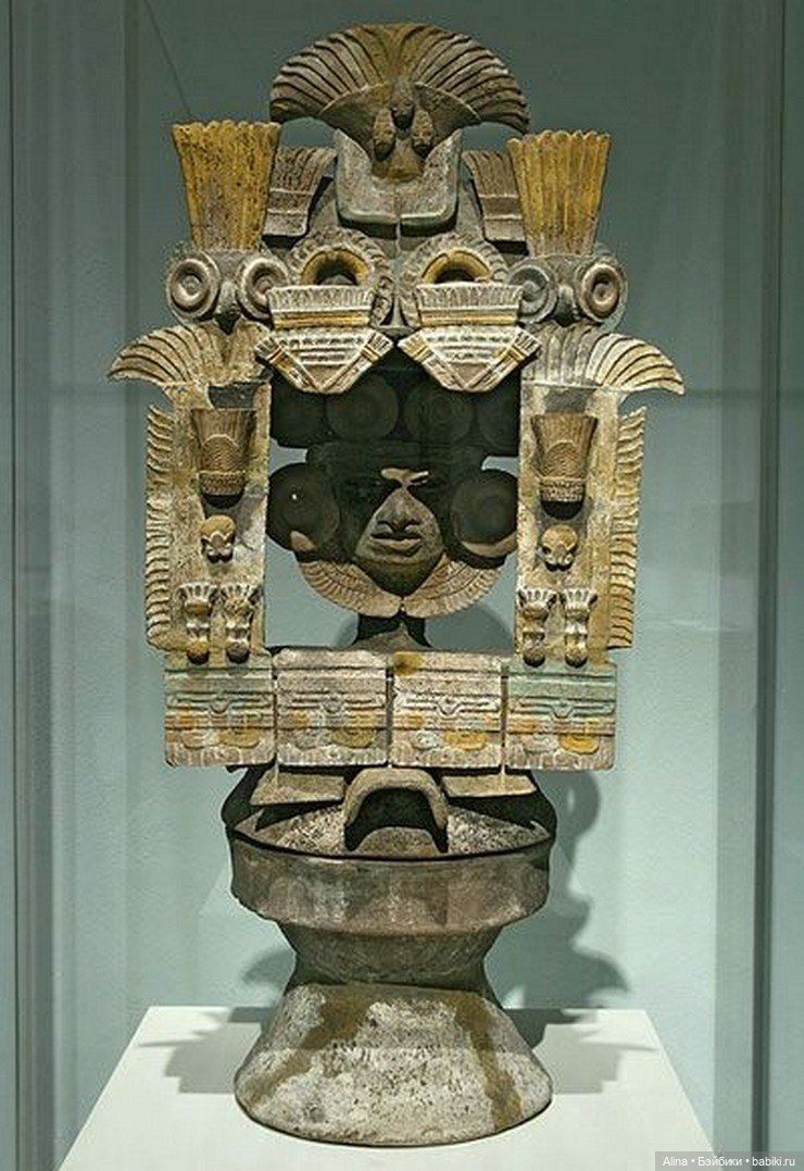 Курильницы Теотиуакана — Антикварные игрушки и домики: елочные украшения (фото 8)