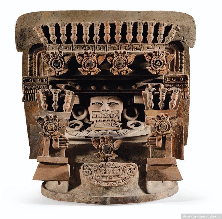 Курильницы Теотиуакана — Антикварные игрушки и домики: елочные украшения (фото 10)