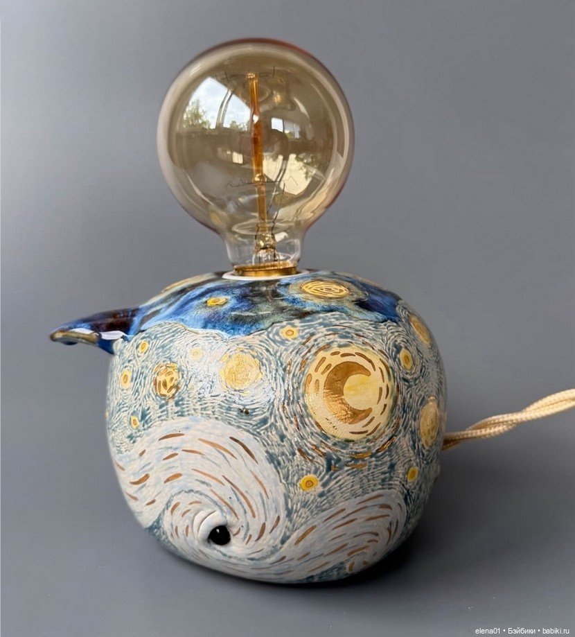 Фантазийные светильники Татьяны Афониной (фото 3)