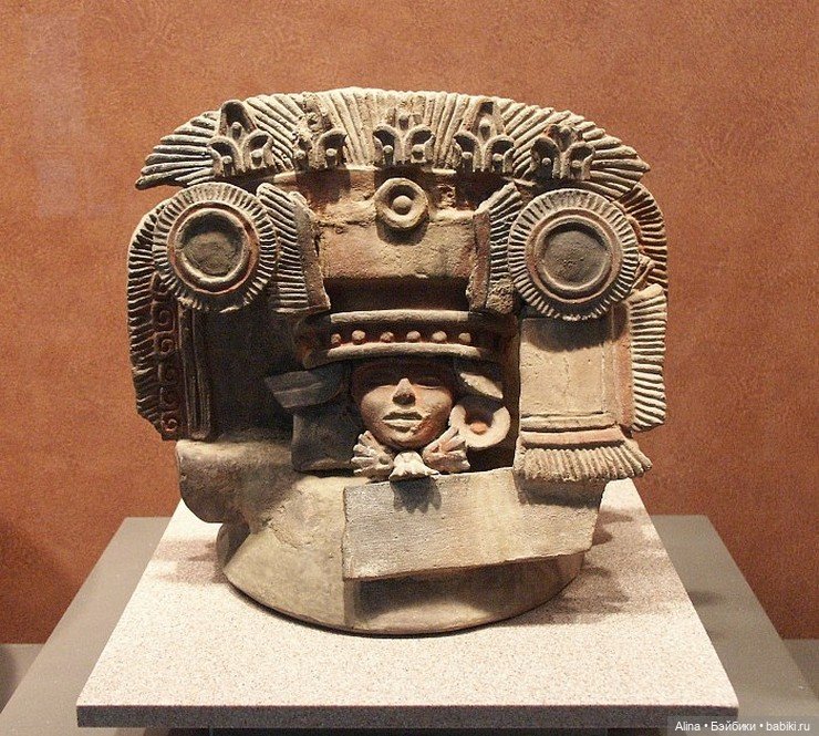 Курильницы Теотиуакана — Антикварные игрушки и домики: елочные украшения (фото 7)