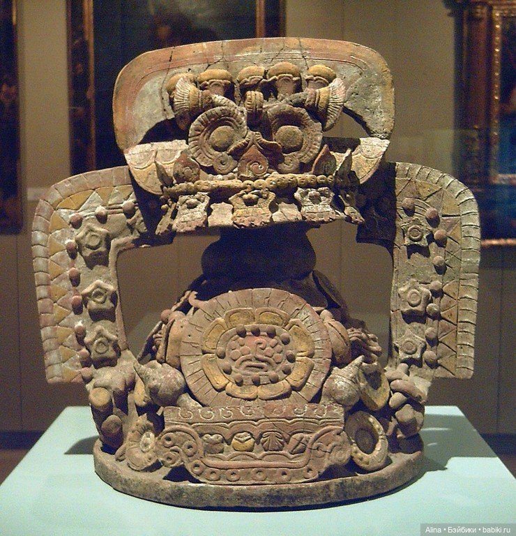 Курильницы Теотиуакана — Антикварные игрушки и домики: елочные украшения (фото 6)