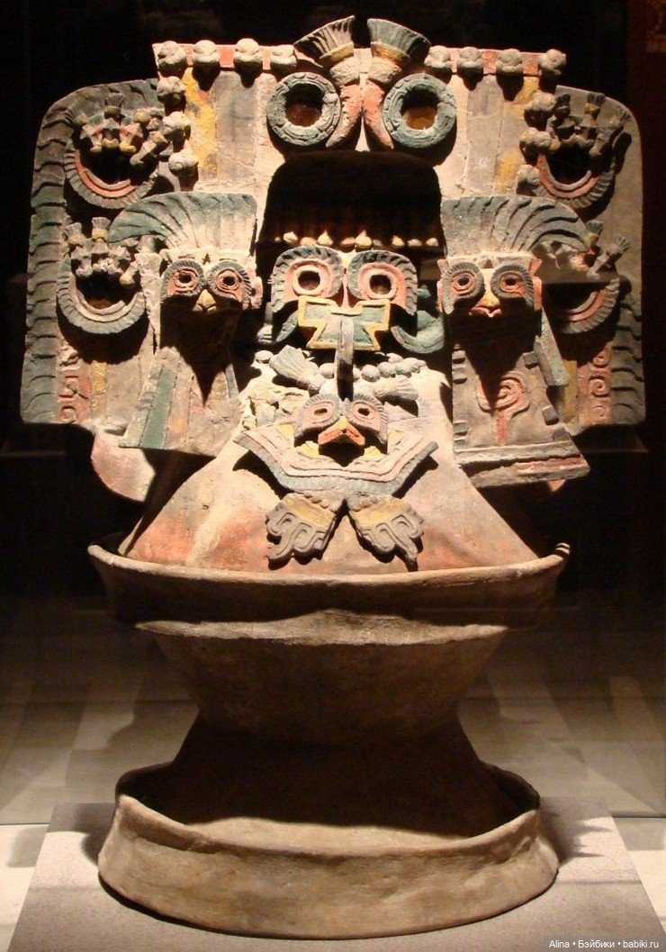 Курильницы Теотиуакана — Антикварные игрушки и домики: елочные украшения (фото 9)