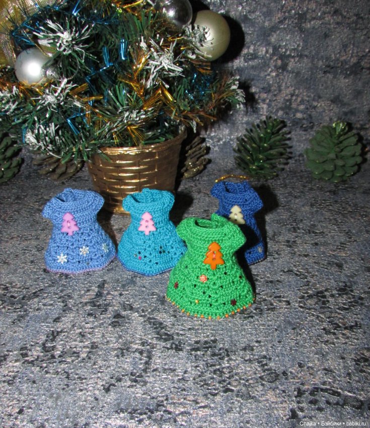 Вязаные платья на кукол Evi simba — Еви (11 см) - "Зимний Лес". Предновогодний показ "Рождественская Сказка для кукол"