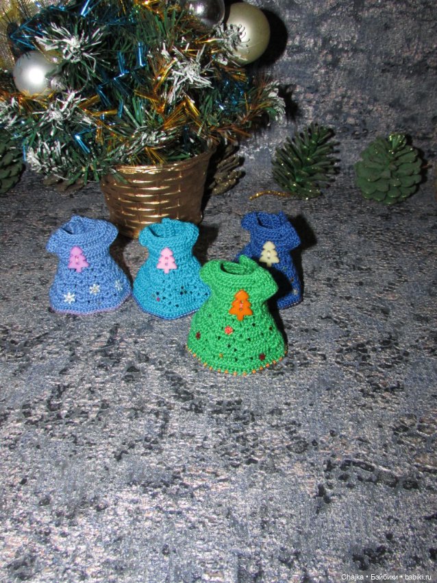 Вязаные платья на кукол Evi simba — Еви (11 см) - "Зимний Лес". Предновогодний показ "Рождественская Сказка для кукол"