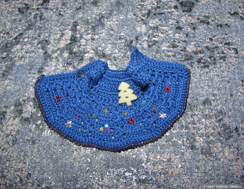 Вязаные платья на кукол Evi simba — Еви (11 см) - "Зимний Лес". Предновогодний показ "Рождественская Сказка для кукол"