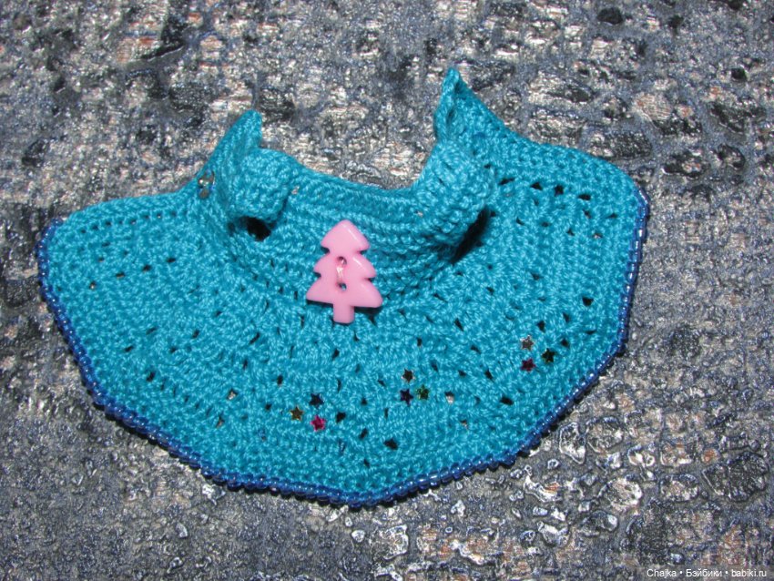 Вязаные платья на кукол Evi simba — Еви (11 см) - "Зимний Лес". Предновогодний показ "Рождественская Сказка для кукол" (фото 10)