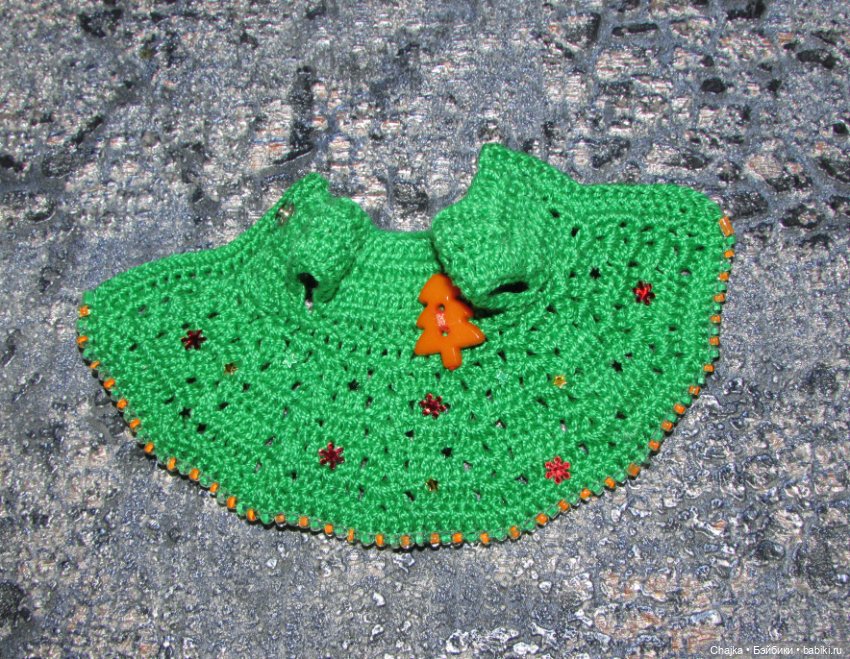 Вязаные платья на кукол Evi simba — Еви (11 см) - "Зимний Лес". Предновогодний показ "Рождественская Сказка для кукол"