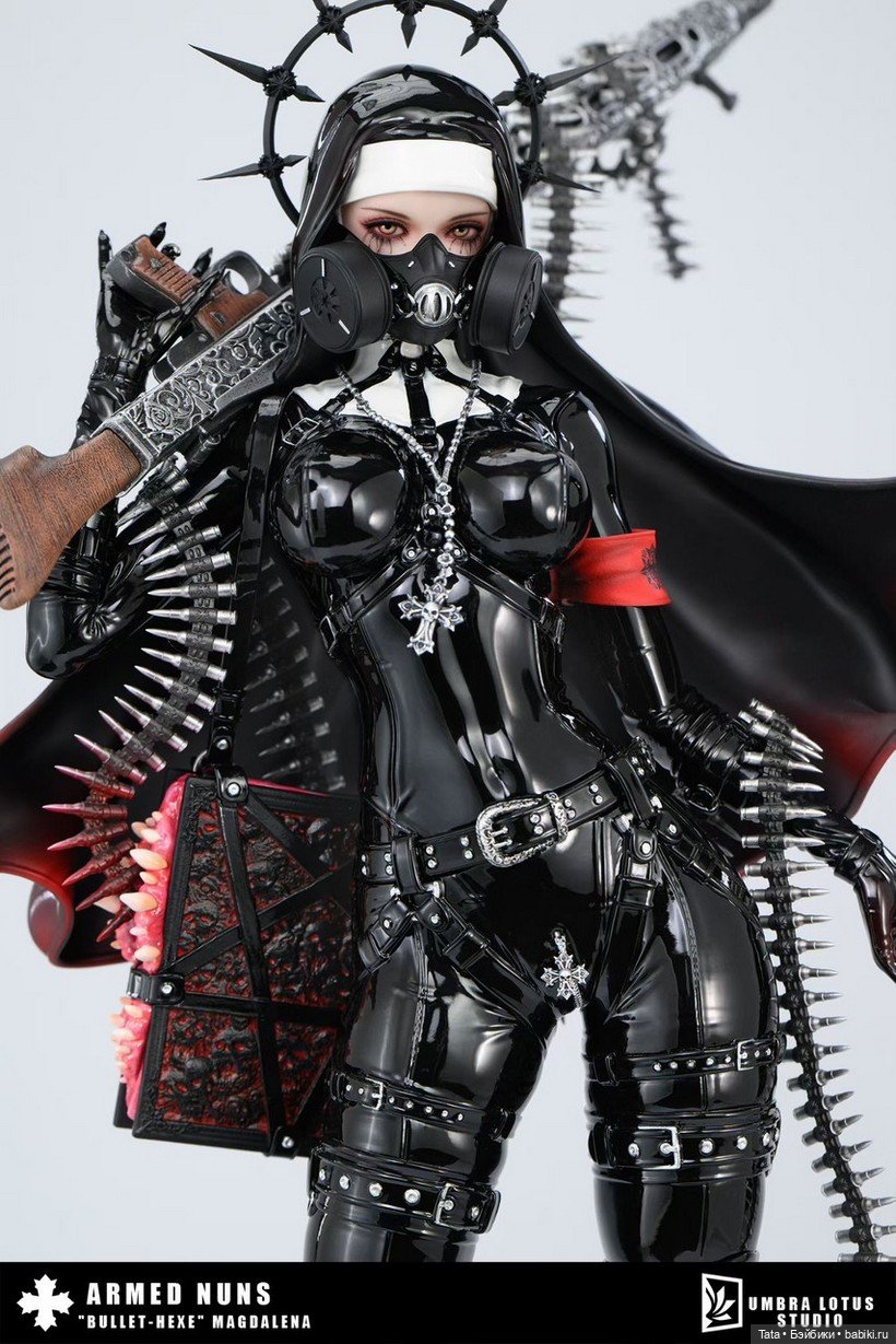 UMBAR LOTUS Studio - статуя "Bullet-hexe" Magdalena (фото 4)