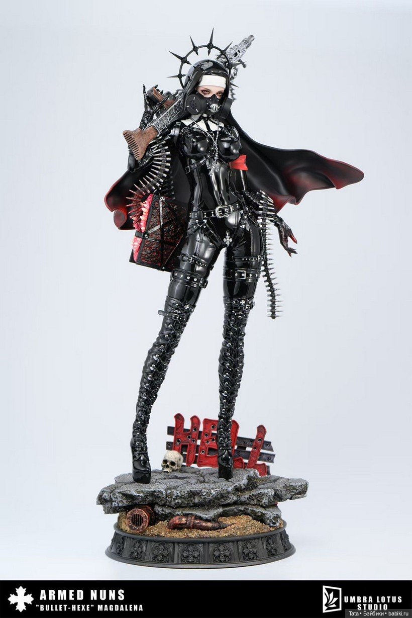 UMBAR LOTUS Studio - статуя "Bullet-hexe" Magdalena (фото 5)