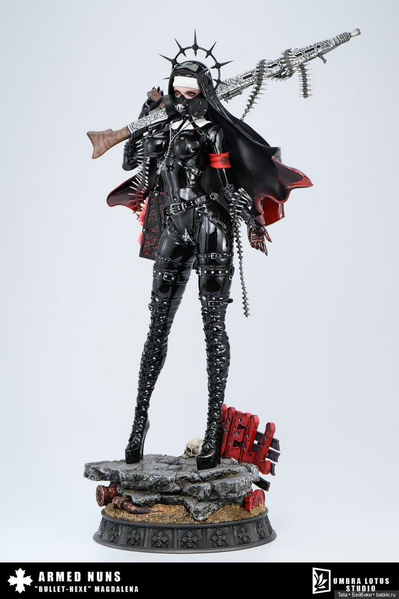 UMBAR LOTUS Studio - статуя "Bullet-hexe" Magdalena